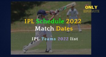 IPL Schedule 2022 Match Dates & IPL Teams 2022 list