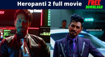 Heropanti 2 Full Movie download in 480p filmyzilla