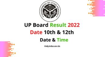UP Board Result 2022 Date 10th & 12th – upresults.nic.in Download Link